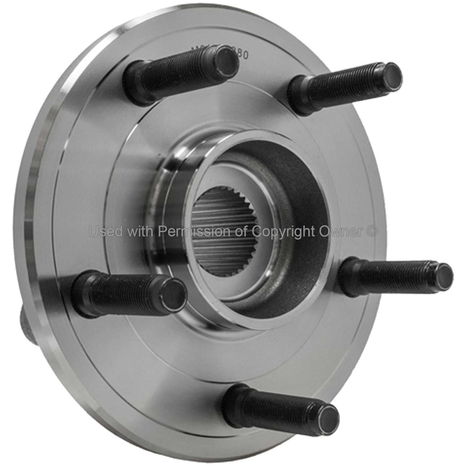 Angle View of Front Wheel Bearing and Hub Assembly MPA WH513228