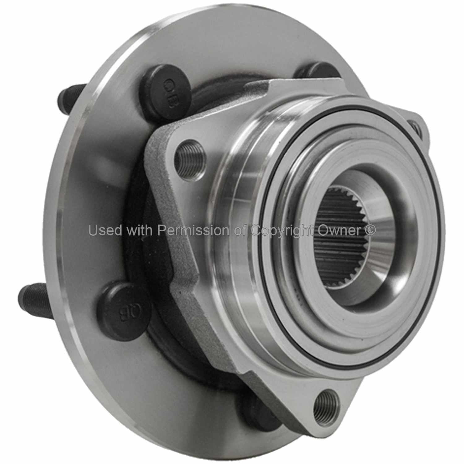 Back View of Front Wheel Bearing and Hub Assembly MPA WH513228