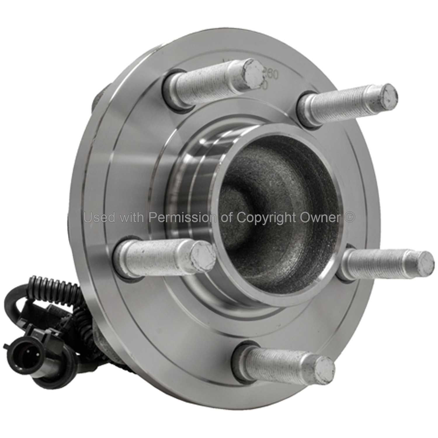 Angle View of Front Wheel Bearing and Hub Assembly MPA WH513230