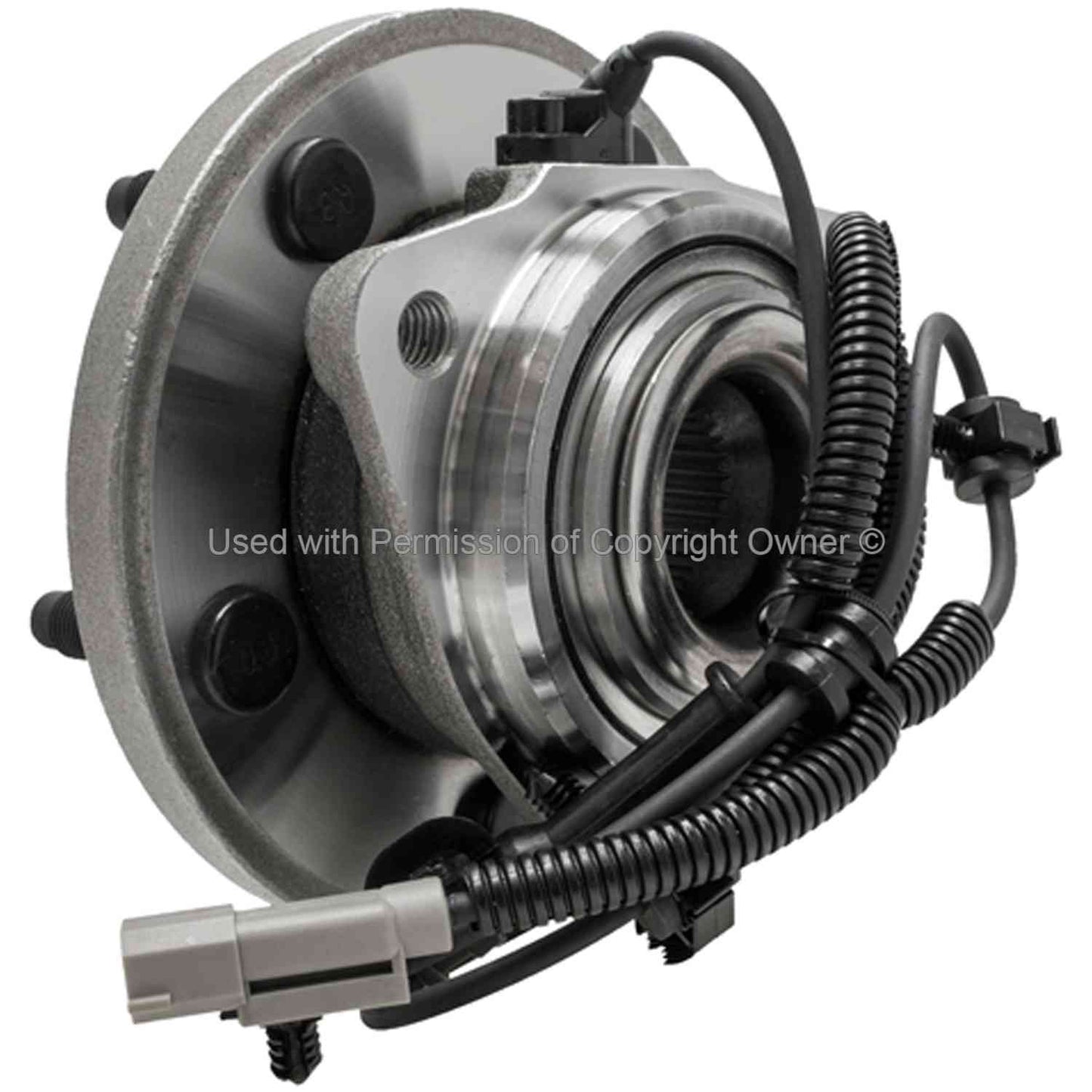 Back View of Front Wheel Bearing and Hub Assembly MPA WH513234