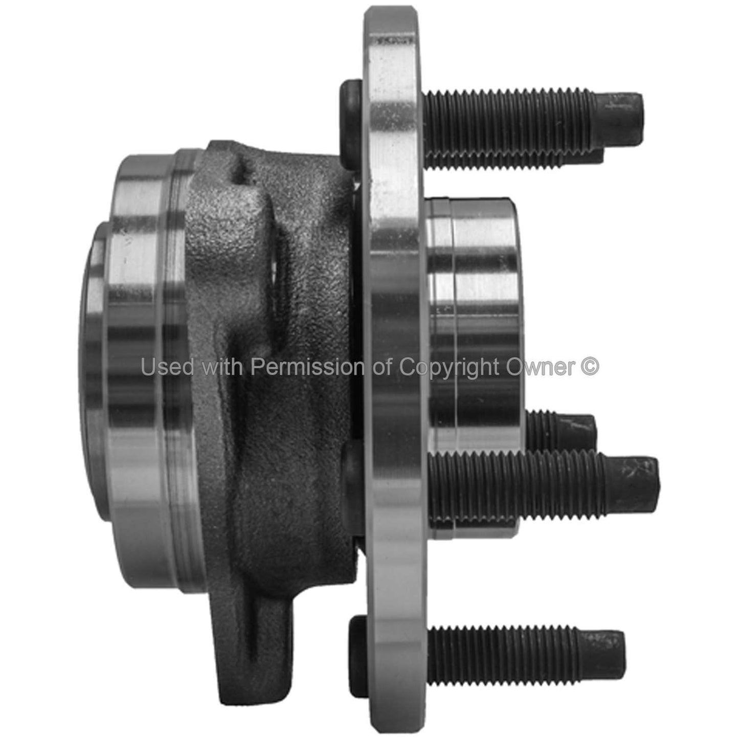 Side View of Front Wheel Bearing and Hub Assembly MPA WH513237