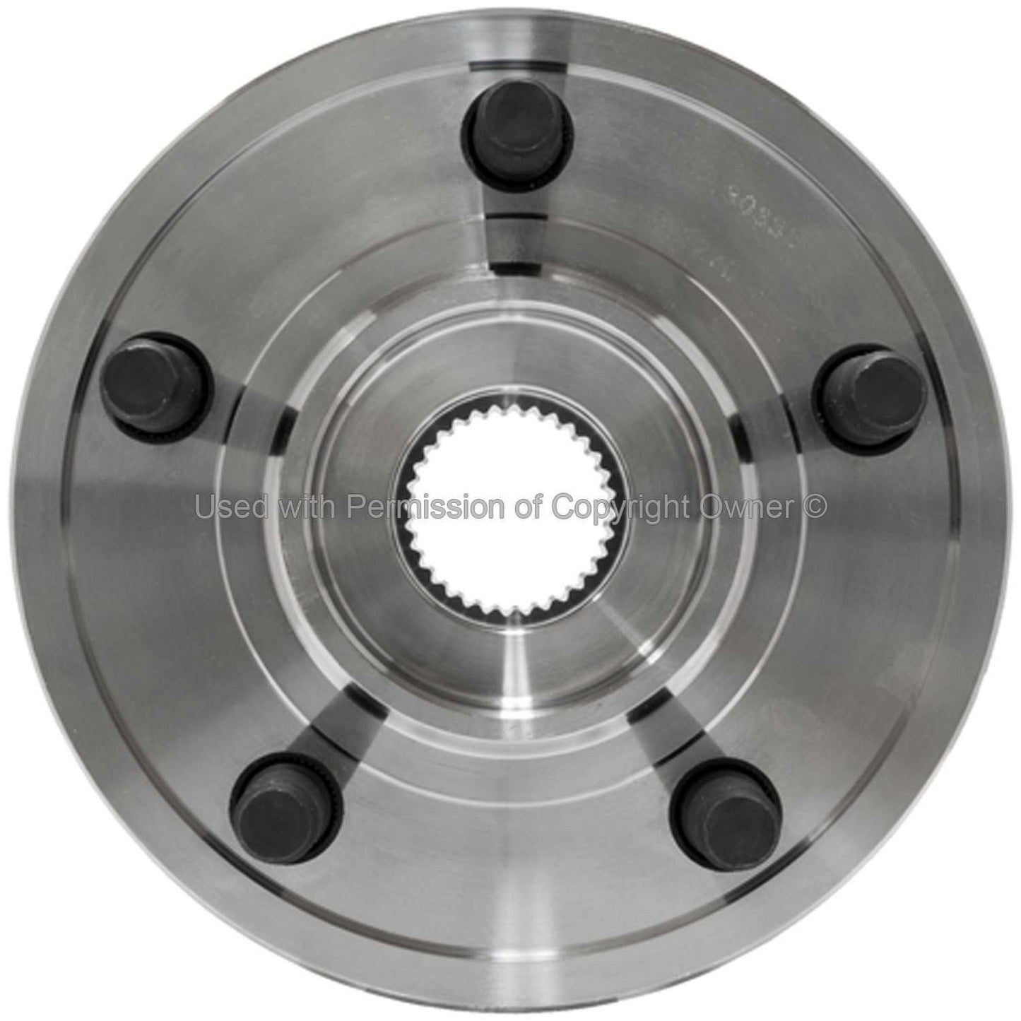 Front View of Front Wheel Bearing and Hub Assembly MPA WH513270