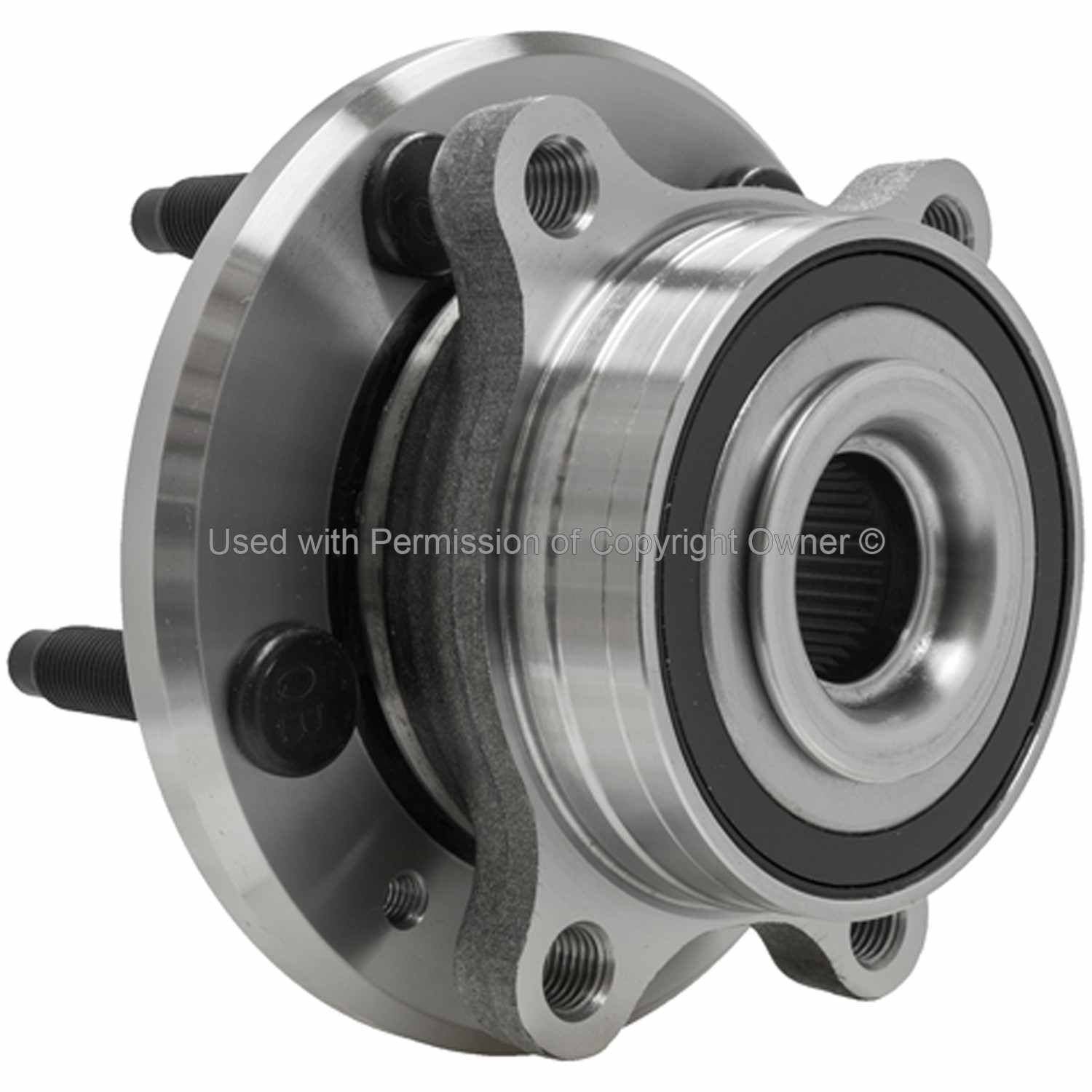 Back View of Rear Wheel Bearing and Hub Assembly MPA WH513275