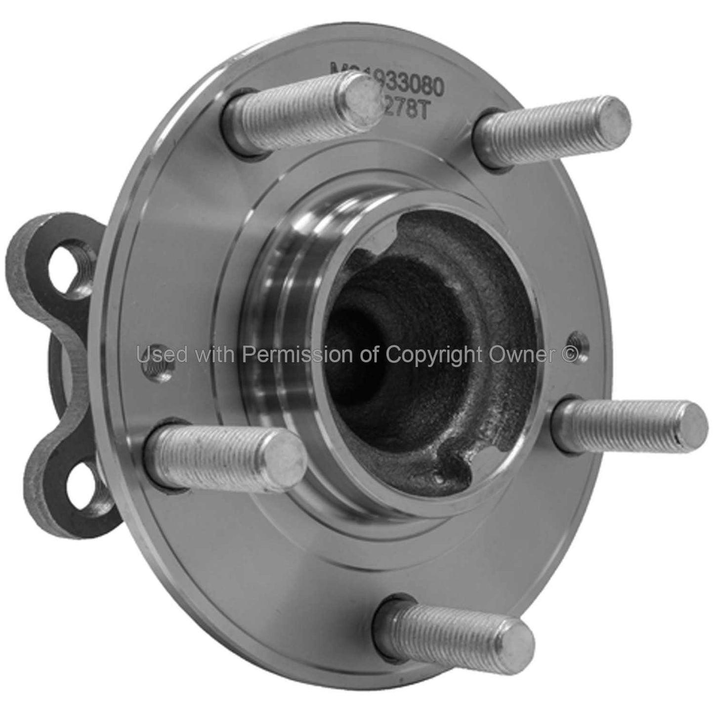 Angle View of Front Wheel Bearing and Hub Assembly MPA WH513278T