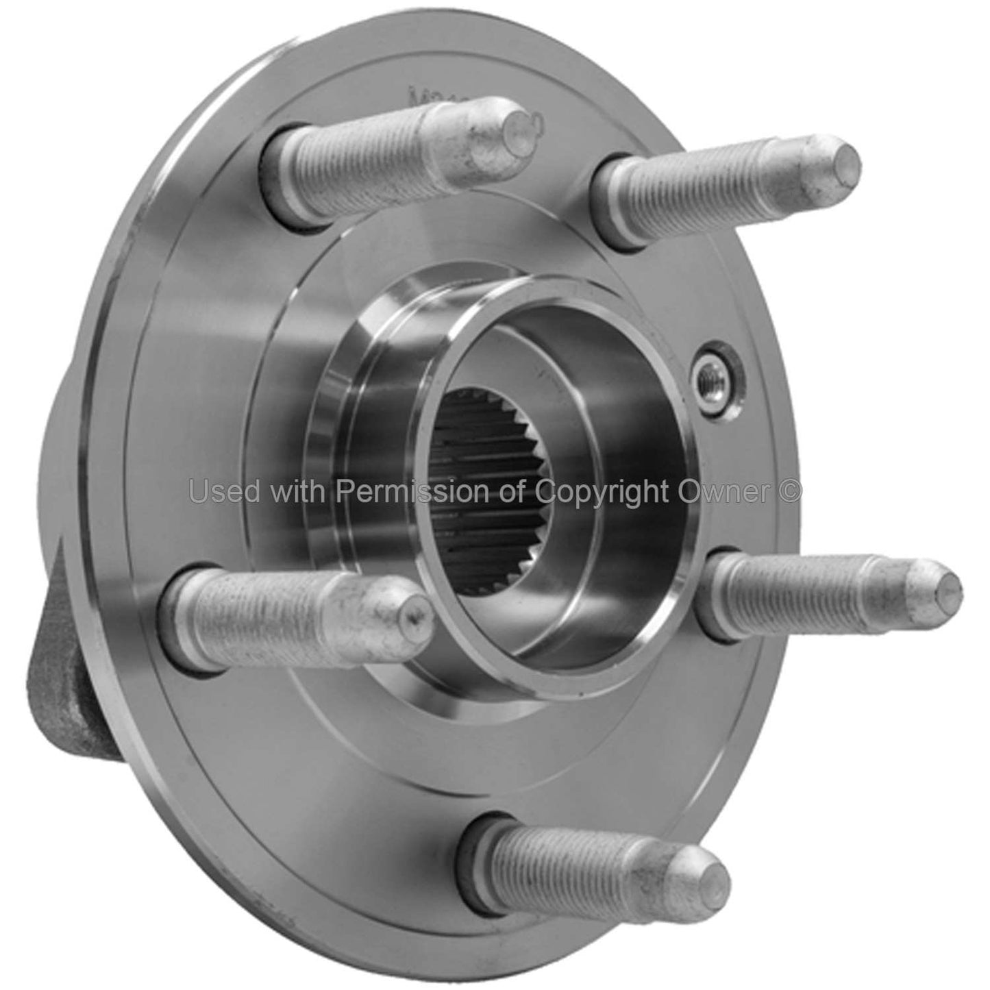 Angle View of Rear Wheel Bearing and Hub Assembly MPA WH513282