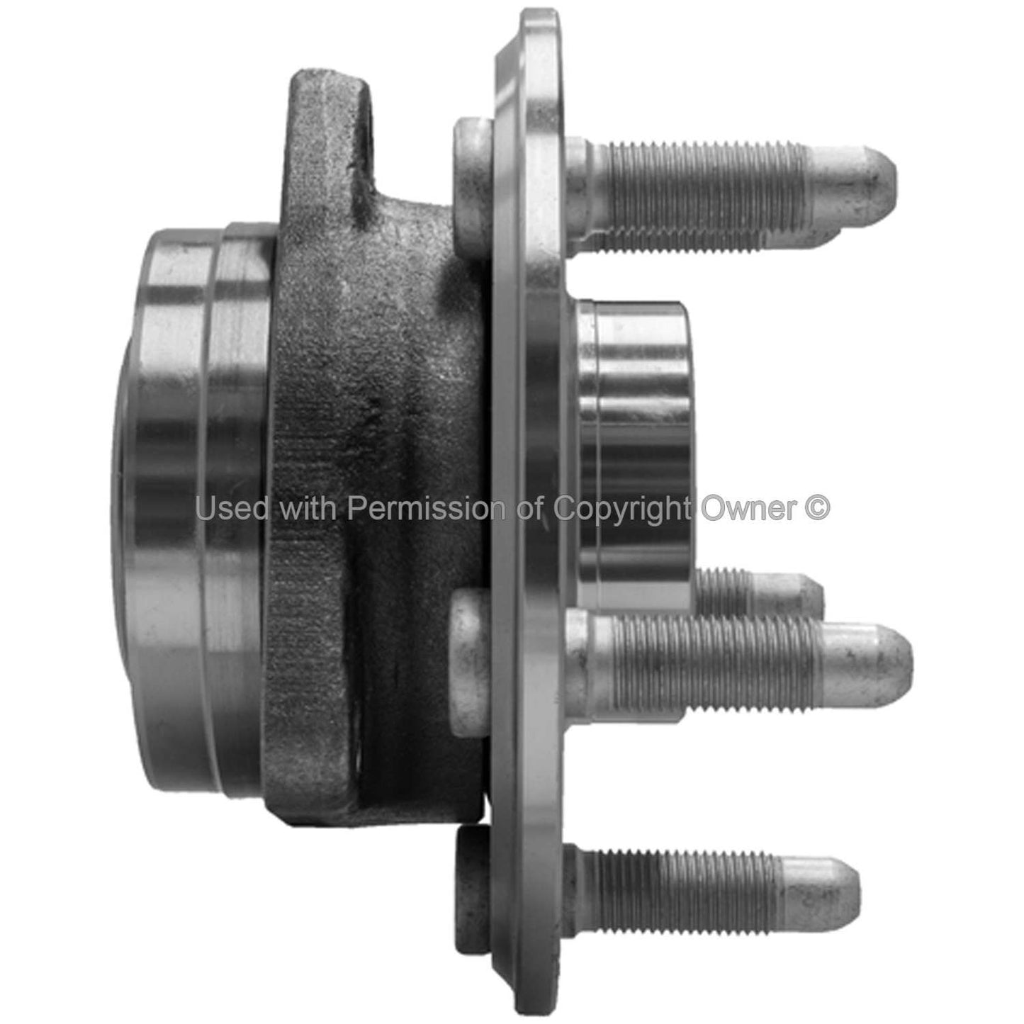 Side View of Rear Wheel Bearing and Hub Assembly MPA WH513282