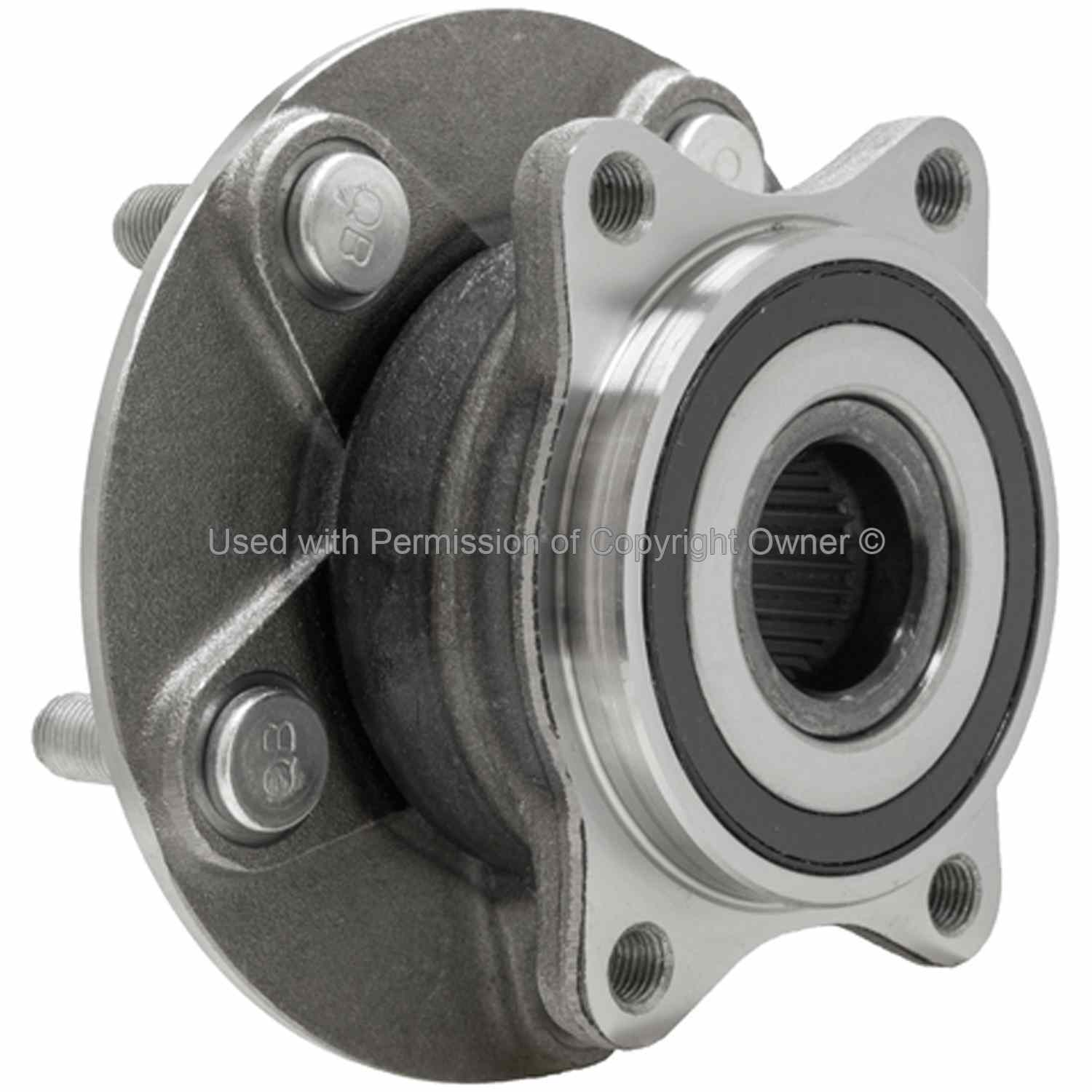 Back View of Rear Wheel Bearing and Hub Assembly MPA WH513290