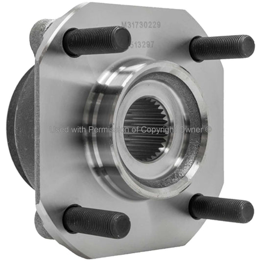 Angle View of Front Wheel Bearing and Hub Assembly MPA WH513297