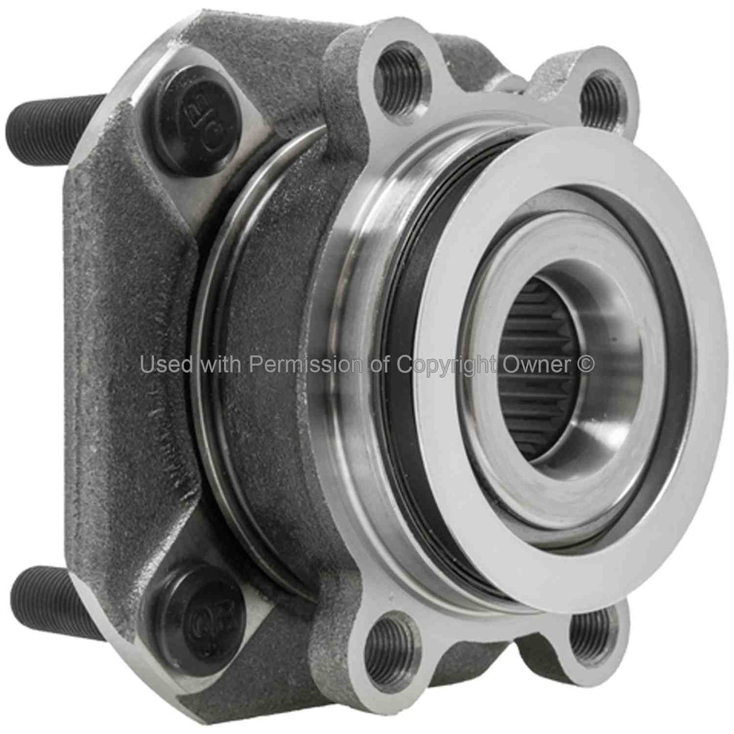 Back View of Front Wheel Bearing and Hub Assembly MPA WH513297