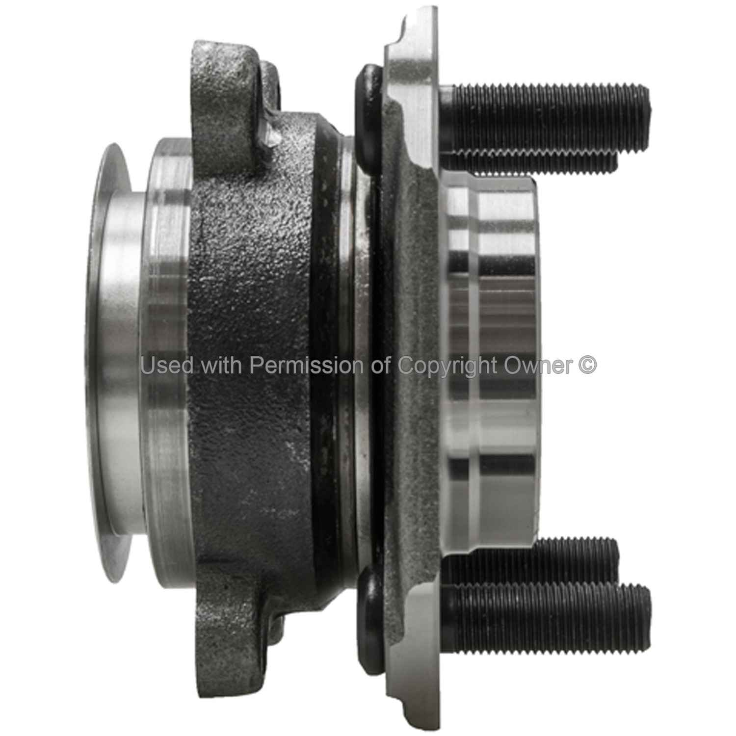 Side View of Front Wheel Bearing and Hub Assembly MPA WH513297