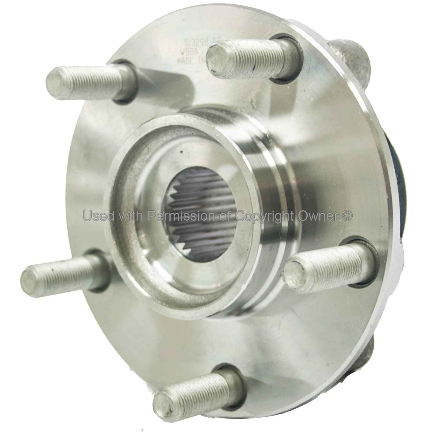 Angle View of Front Wheel Bearing and Hub Assembly MPA WH513298