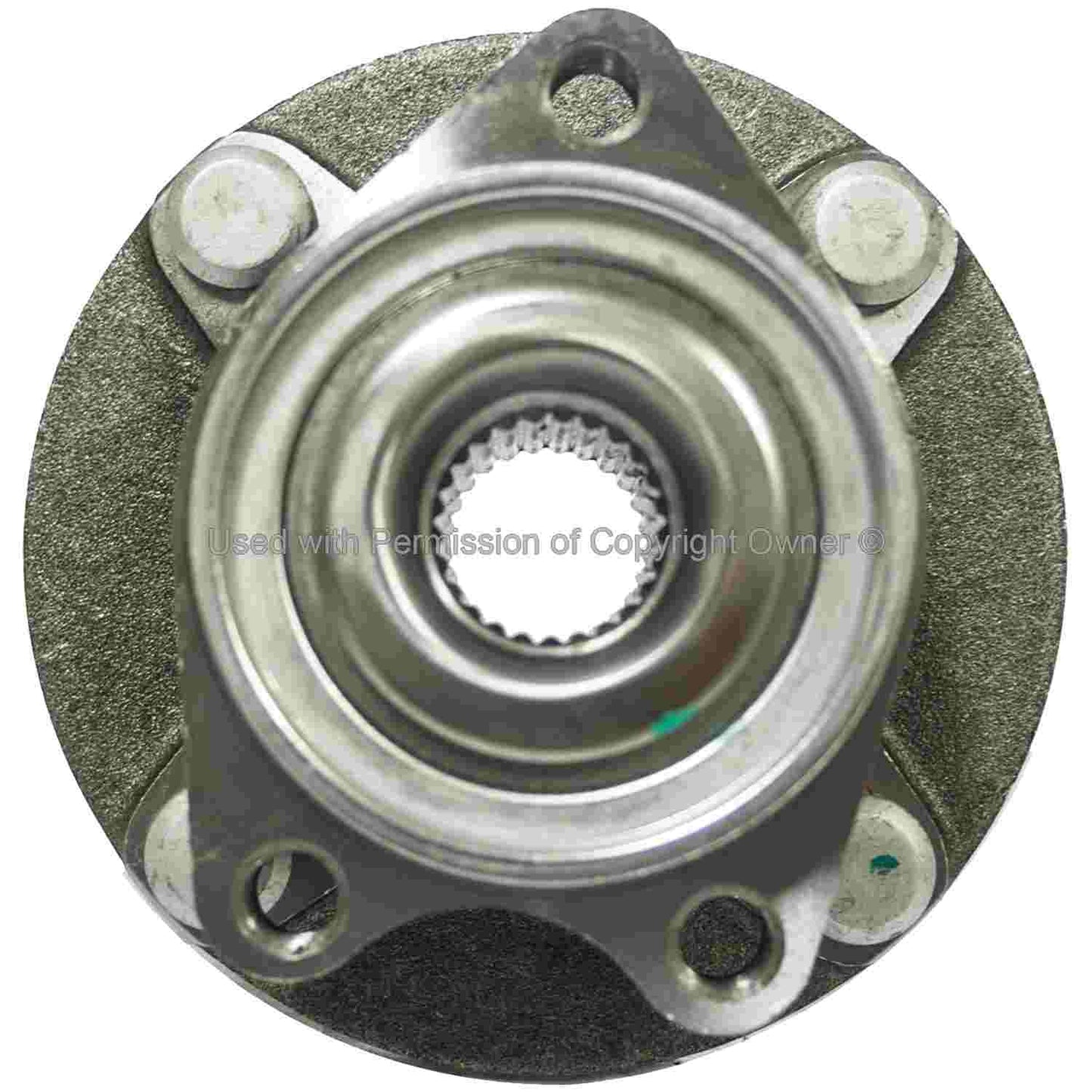 Back View of Front Wheel Bearing and Hub Assembly MPA WH513308