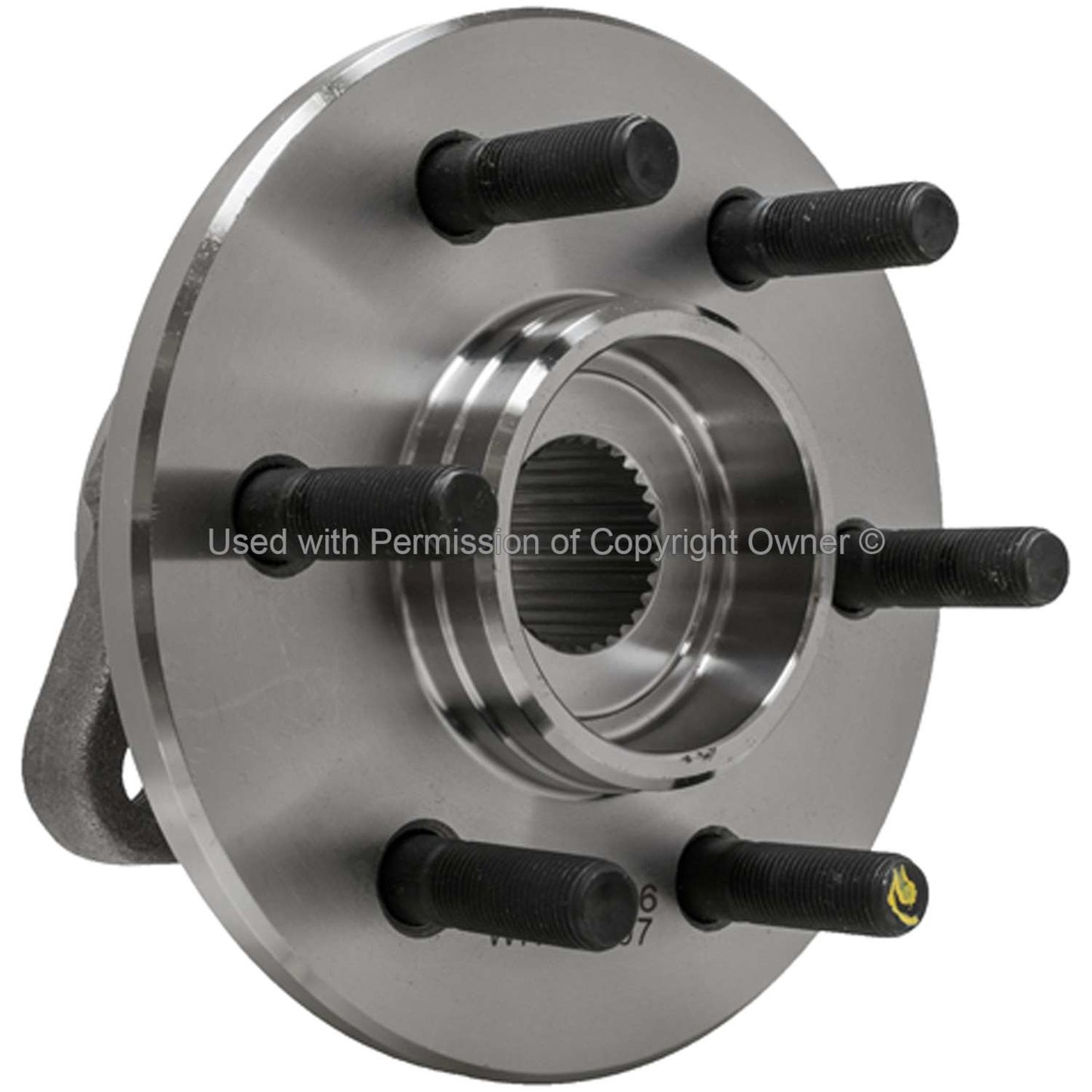 Angle View of Front Wheel Bearing and Hub Assembly MPA WH515007