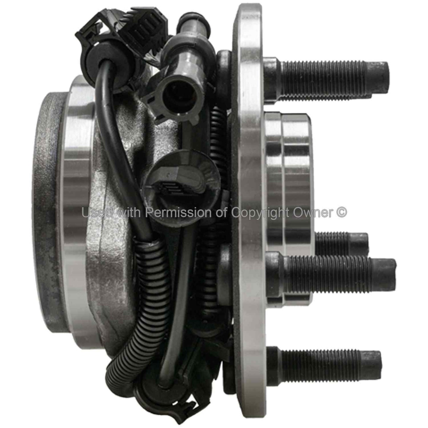 Side View of Front Wheel Bearing and Hub Assembly MPA WH515013