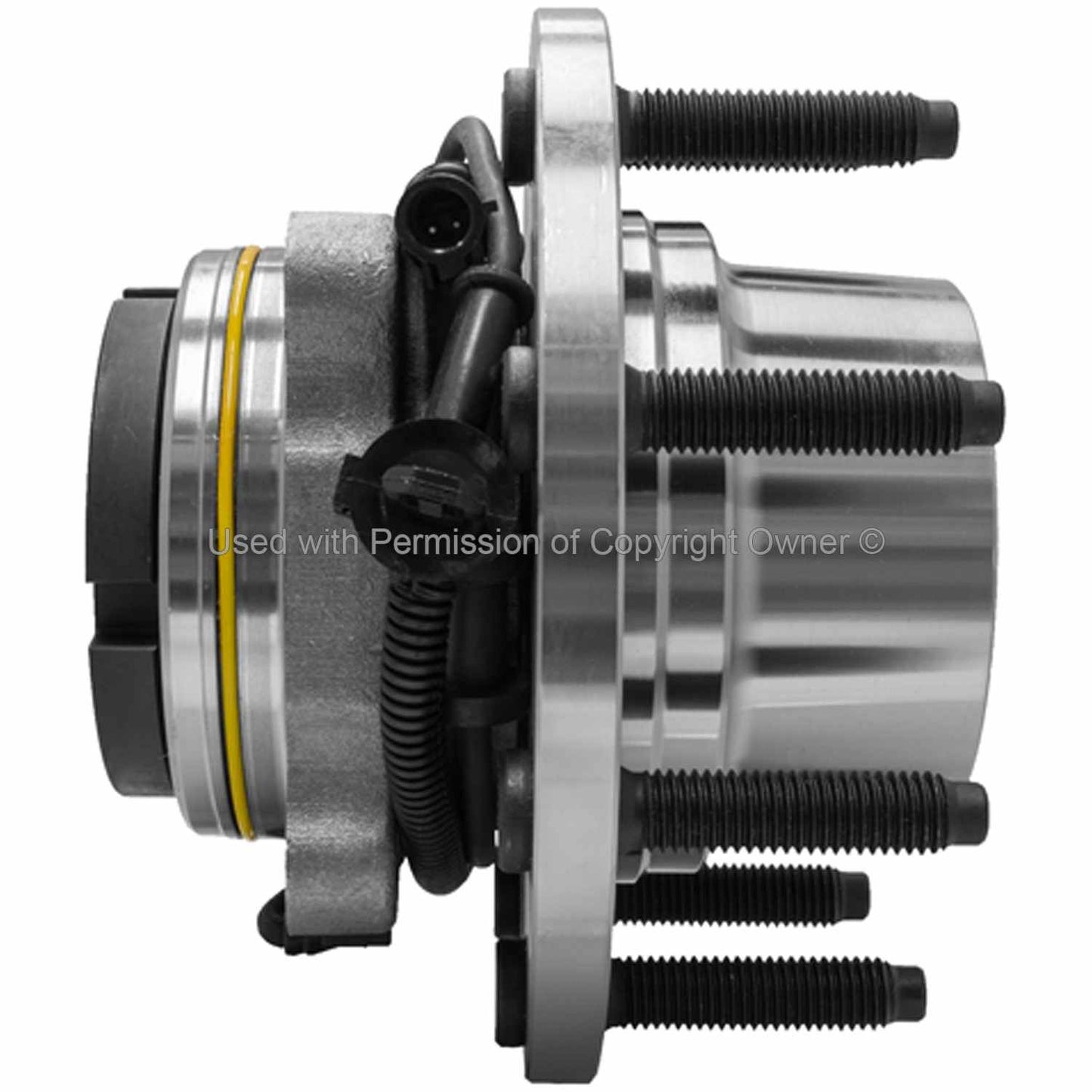 Side View of Front Wheel Bearing and Hub Assembly MPA WH515020