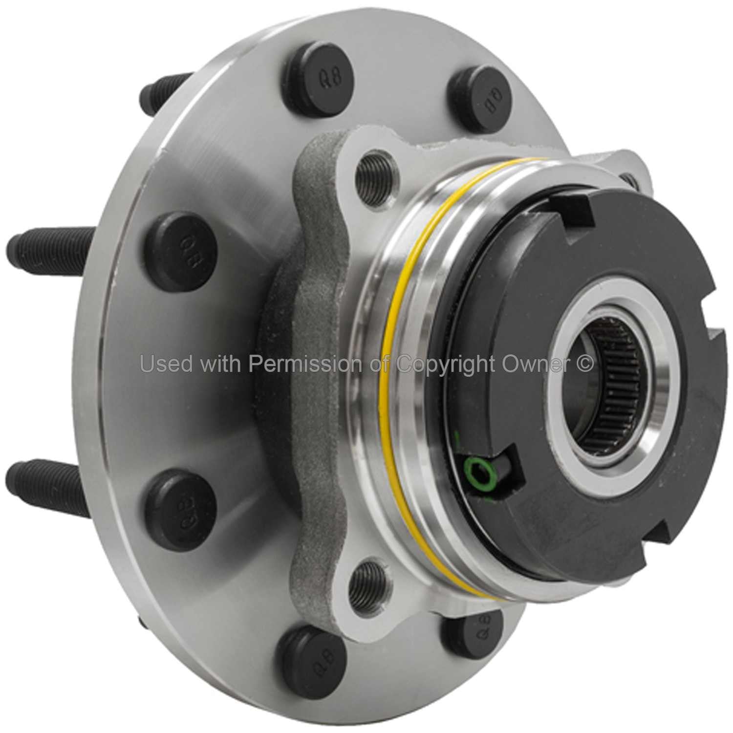 Back View of Front Wheel Bearing and Hub Assembly MPA WH515021