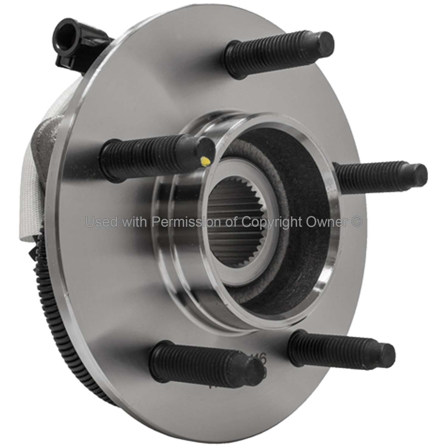 Angle View of Front Wheel Bearing and Hub Assembly MPA WH515029