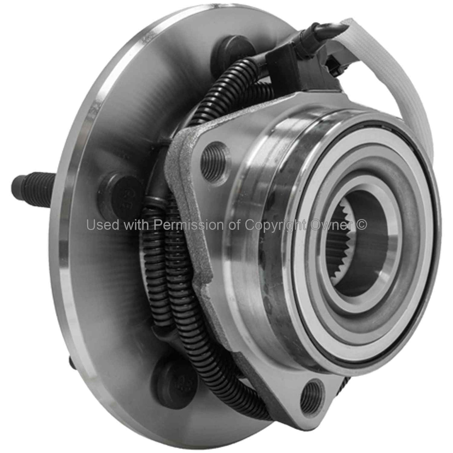 Back View of Front Wheel Bearing and Hub Assembly MPA WH515029