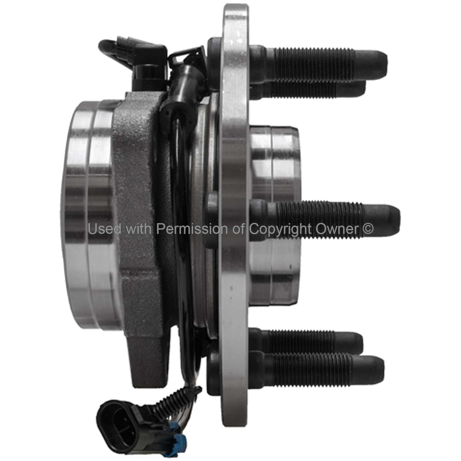 Side View of Front Wheel Bearing and Hub Assembly MPA WH515036HD