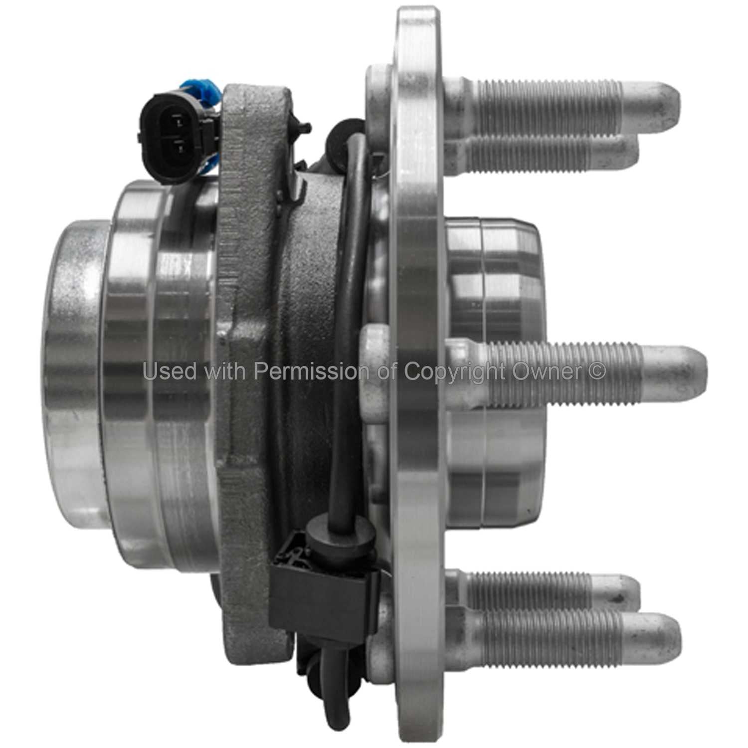 Side View of Front Wheel Bearing and Hub Assembly MPA WH515044