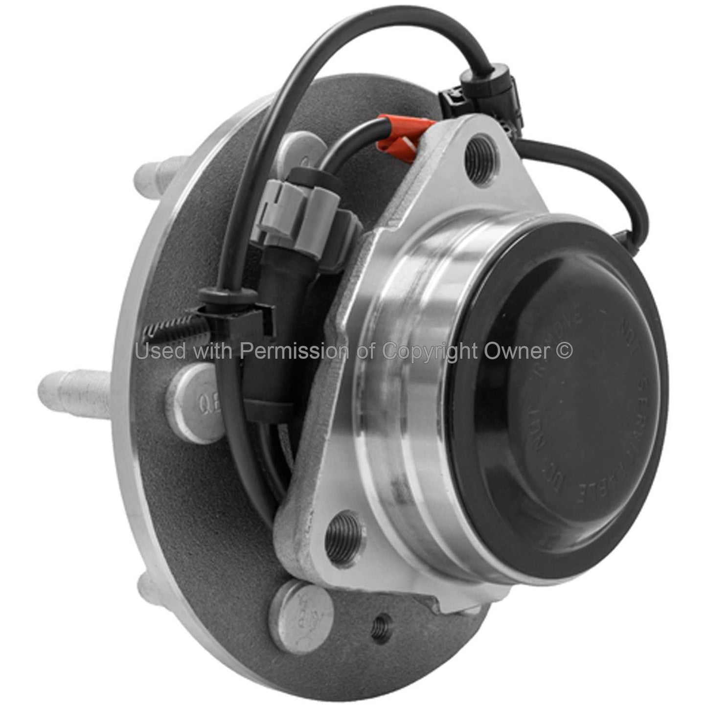 Back View of Front Wheel Bearing and Hub Assembly MPA WH515054