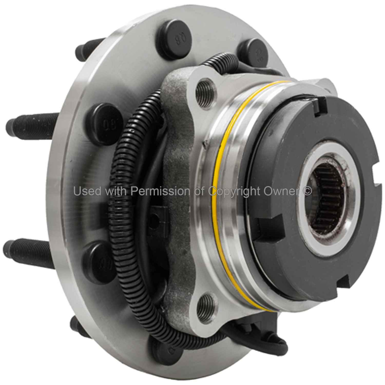 Back View of Front Wheel Bearing and Hub Assembly MPA WH515056