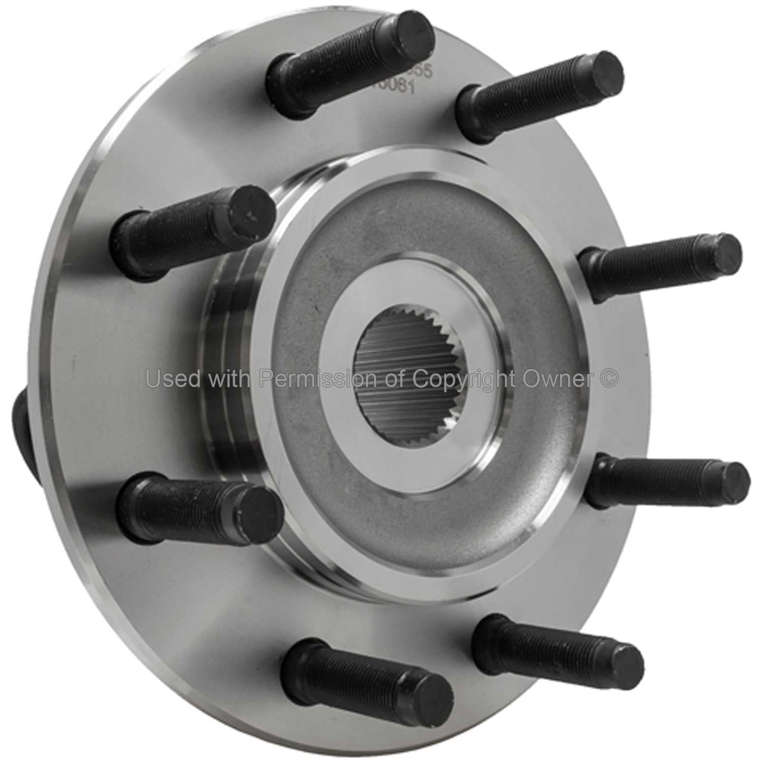 Angle View of Front Wheel Bearing and Hub Assembly MPA WH515061