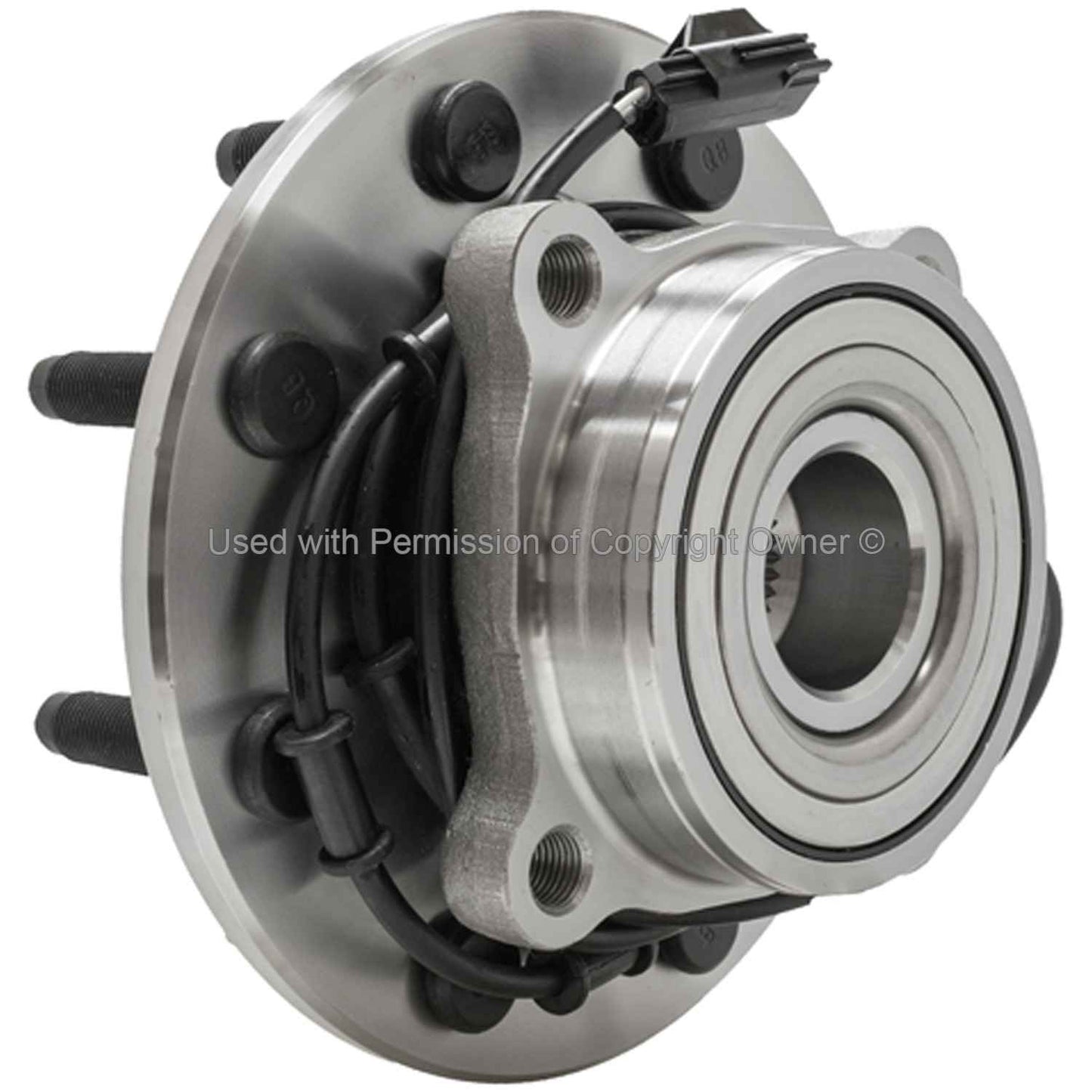 Back View of Front Wheel Bearing and Hub Assembly MPA WH515061