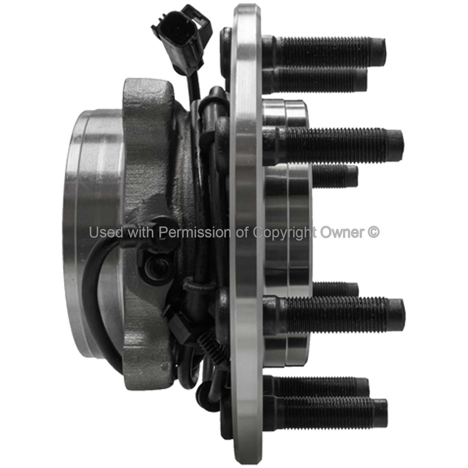 Side View of Front Wheel Bearing and Hub Assembly MPA WH515061