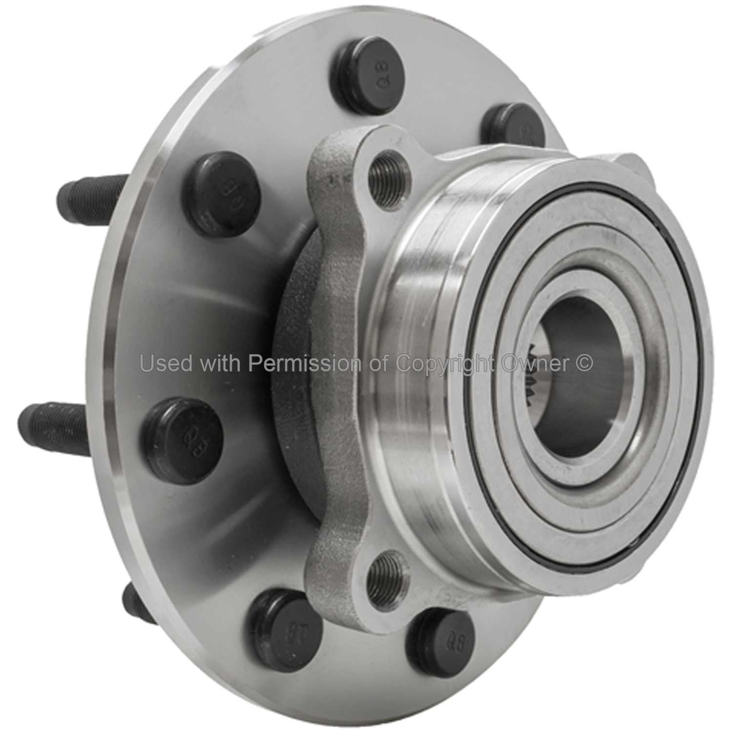 Back View of Front Wheel Bearing and Hub Assembly MPA WH515062