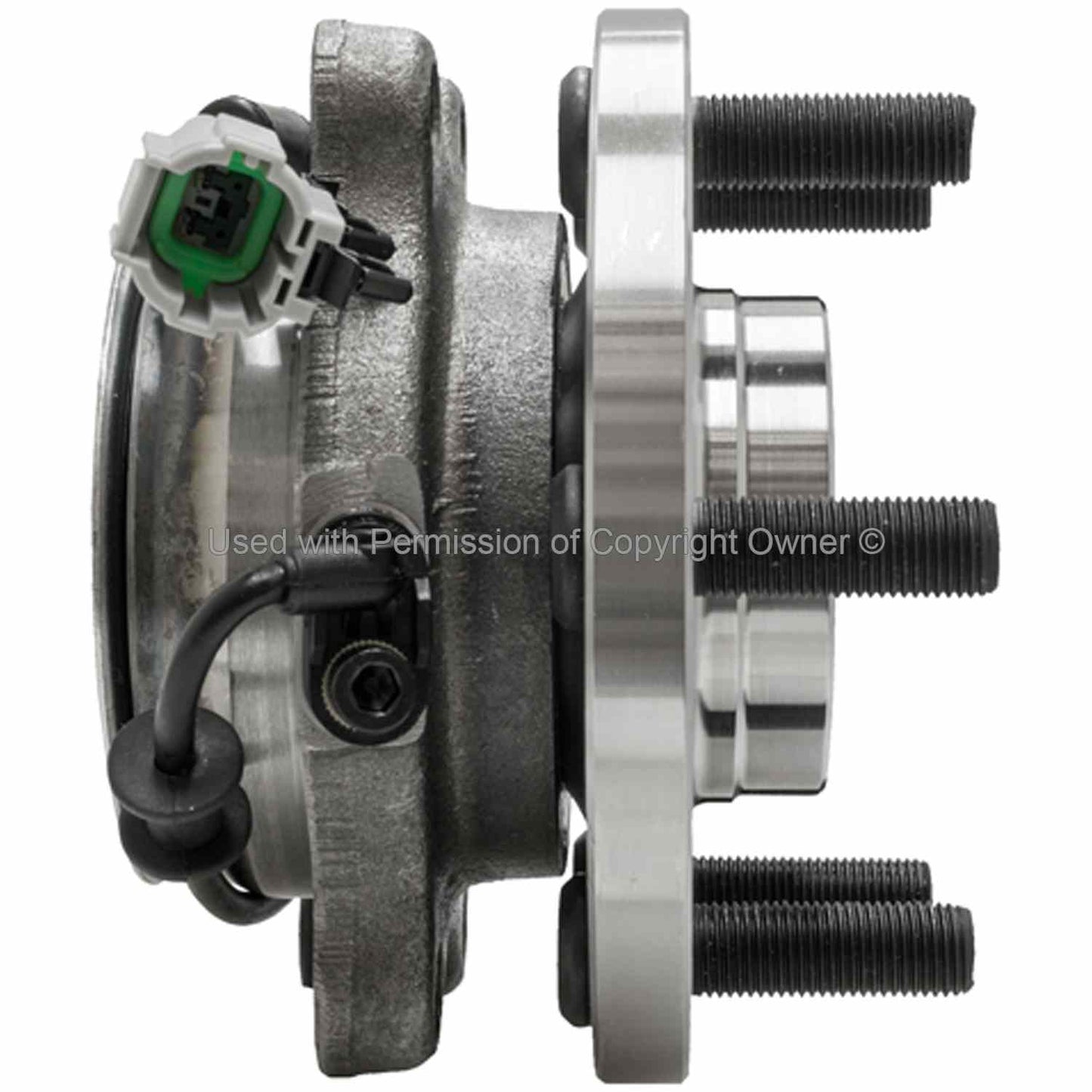 Side View of Front Wheel Bearing and Hub Assembly MPA WH515064