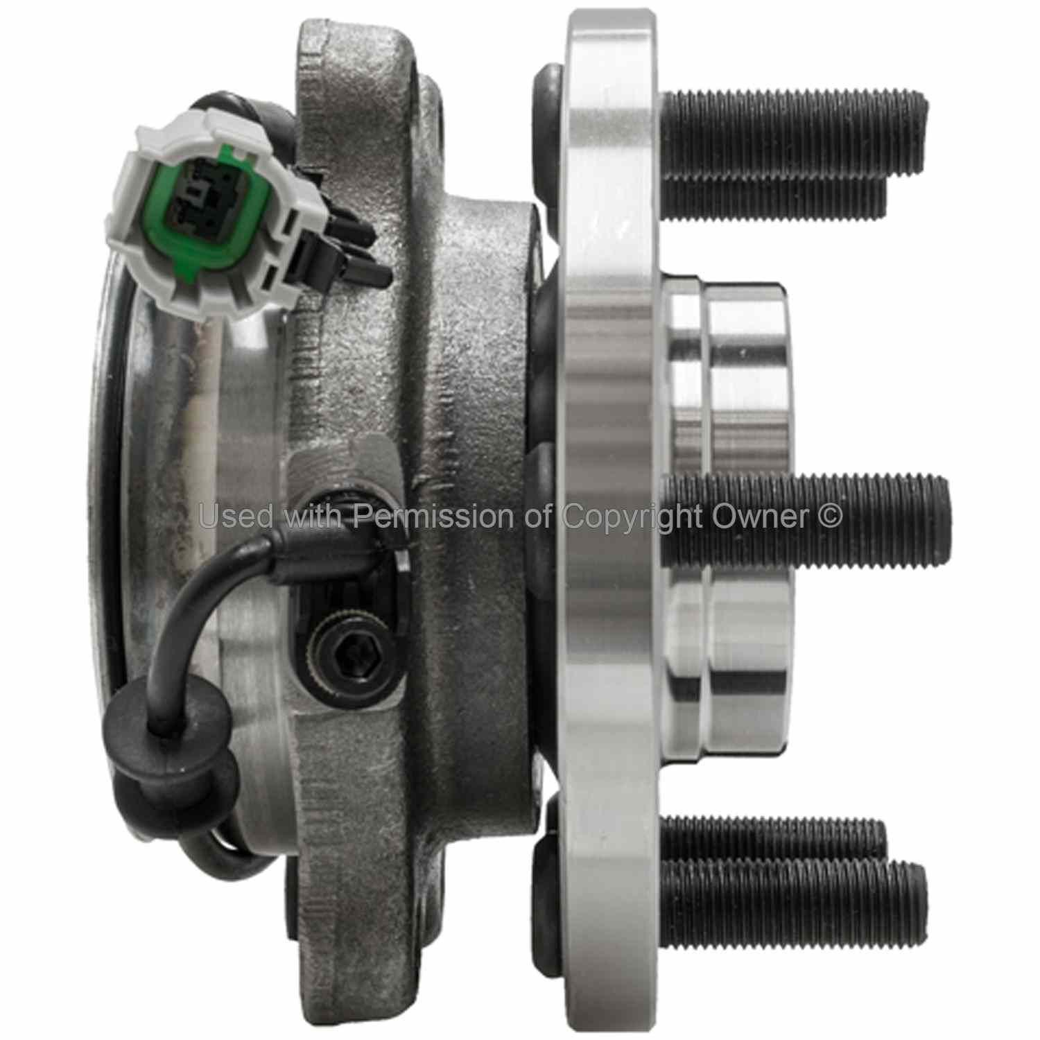 Side View of Front Wheel Bearing and Hub Assembly MPA WH515064