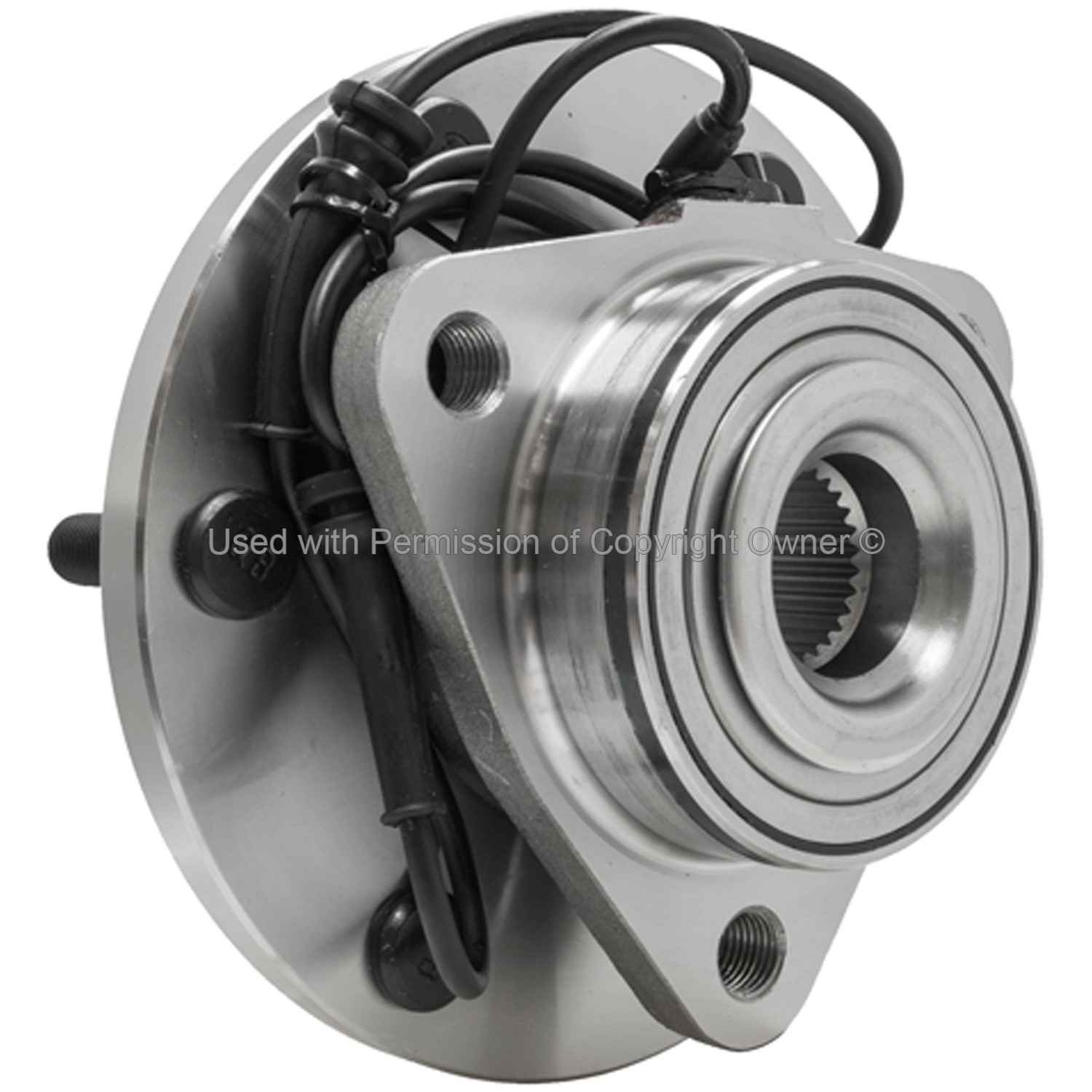 Back View of Front Wheel Bearing and Hub Assembly MPA WH515066