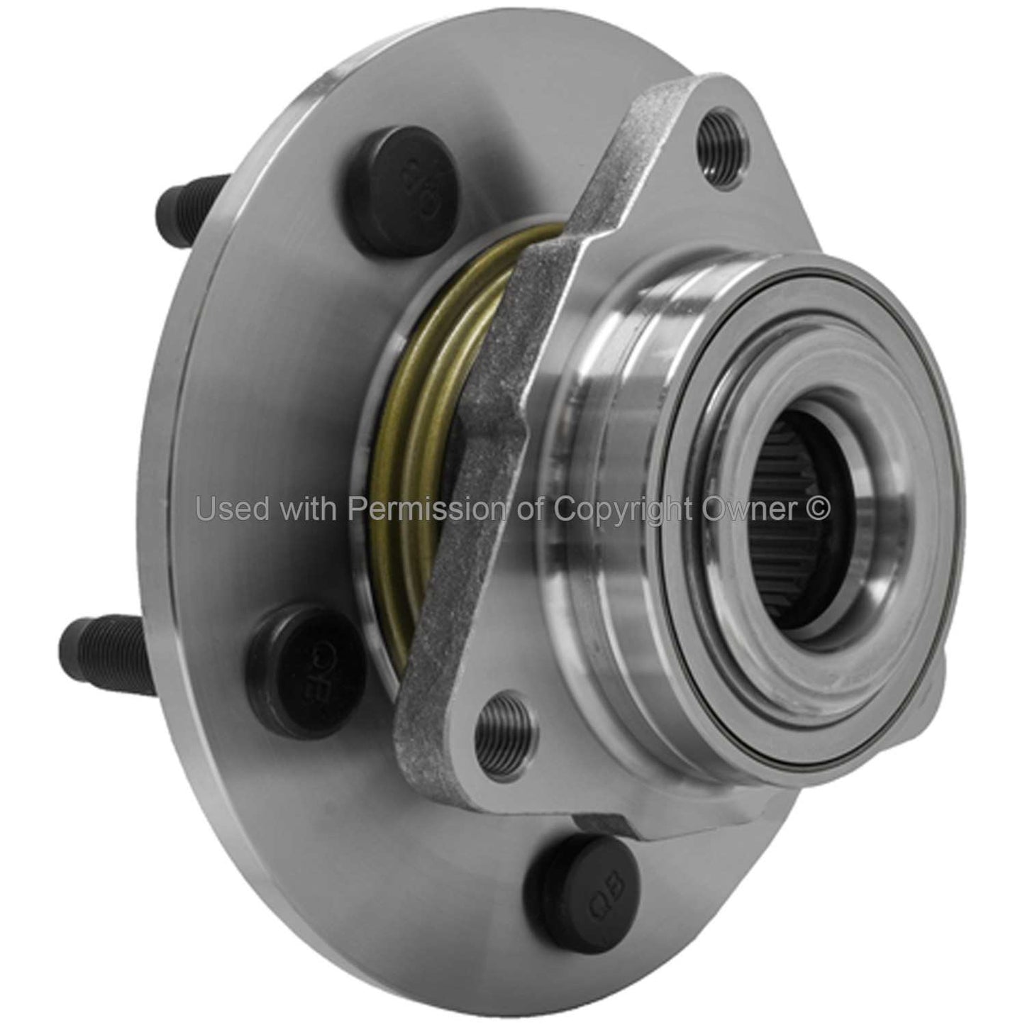 Back View of Front Wheel Bearing and Hub Assembly MPA WH515072