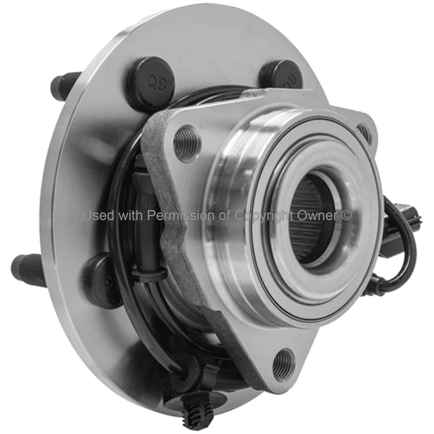 Back View of Front Wheel Bearing and Hub Assembly MPA WH515073