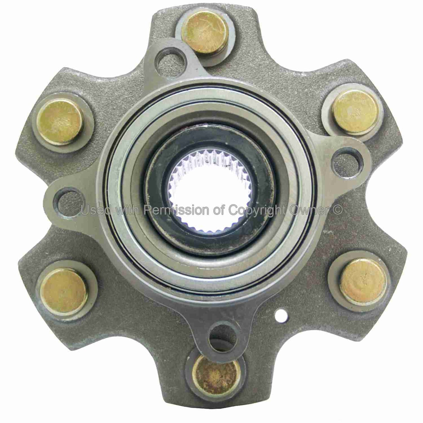 Back View of Front Wheel Bearing and Hub Assembly MPA WH515074