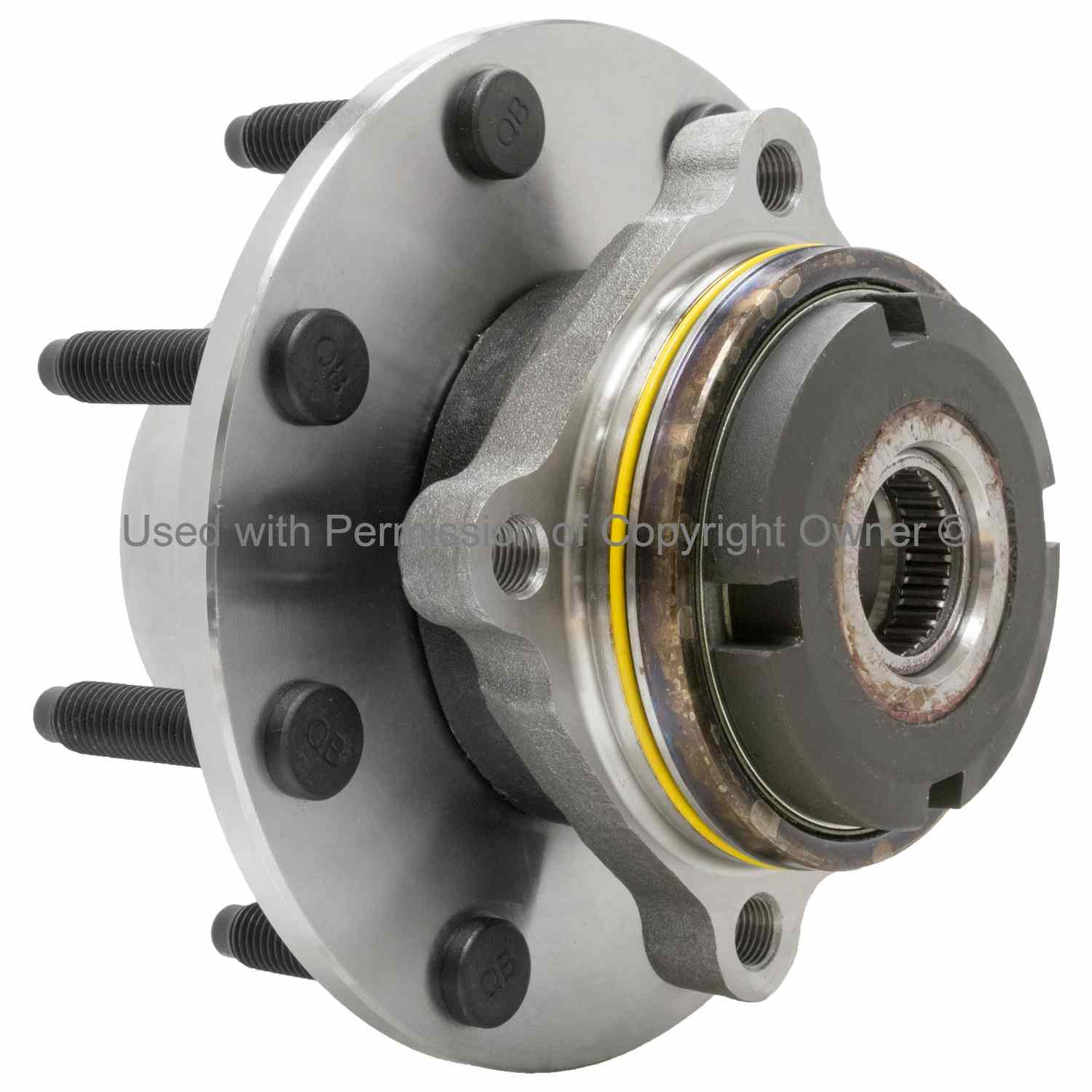 Back View of Front Wheel Bearing and Hub Assembly MPA WH515076