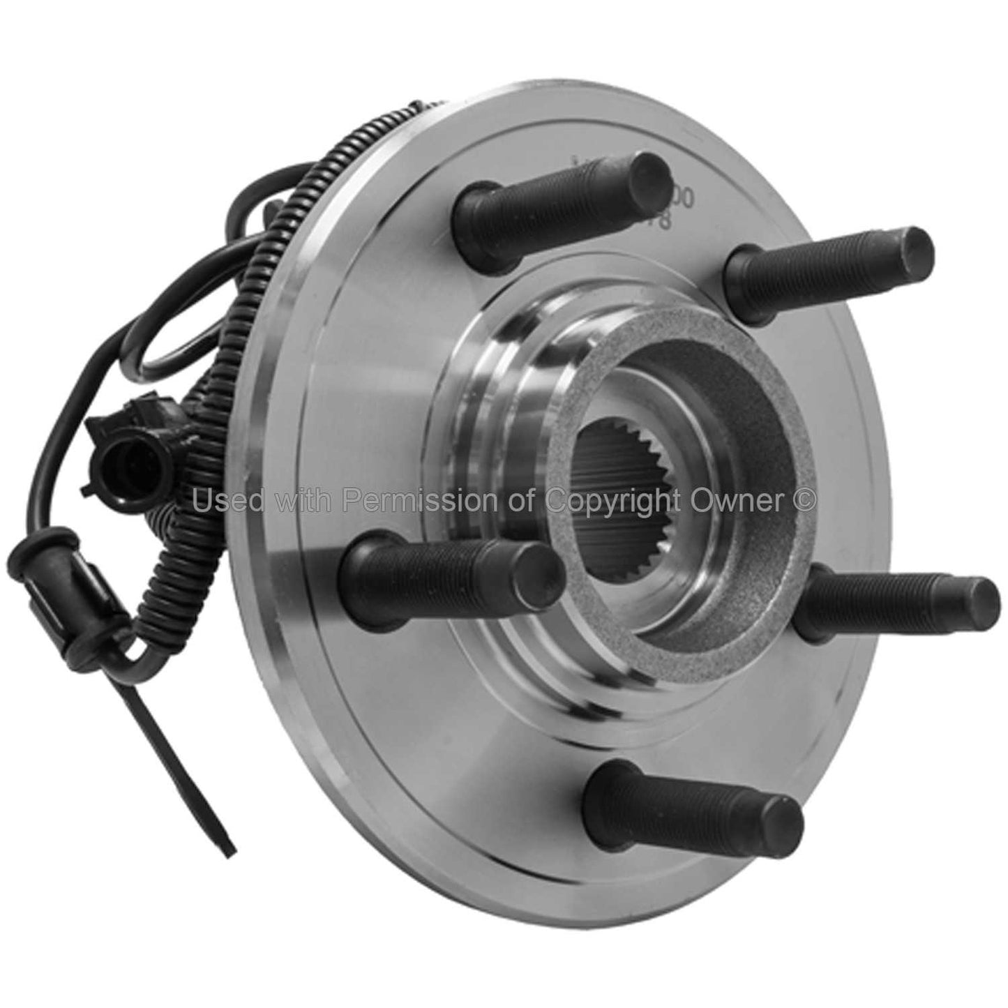 Angle View of Front Wheel Bearing and Hub Assembly MPA WH515078