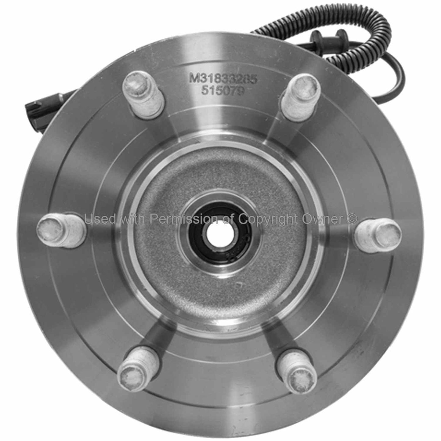 Front View of Front Wheel Bearing and Hub Assembly MPA WH515079