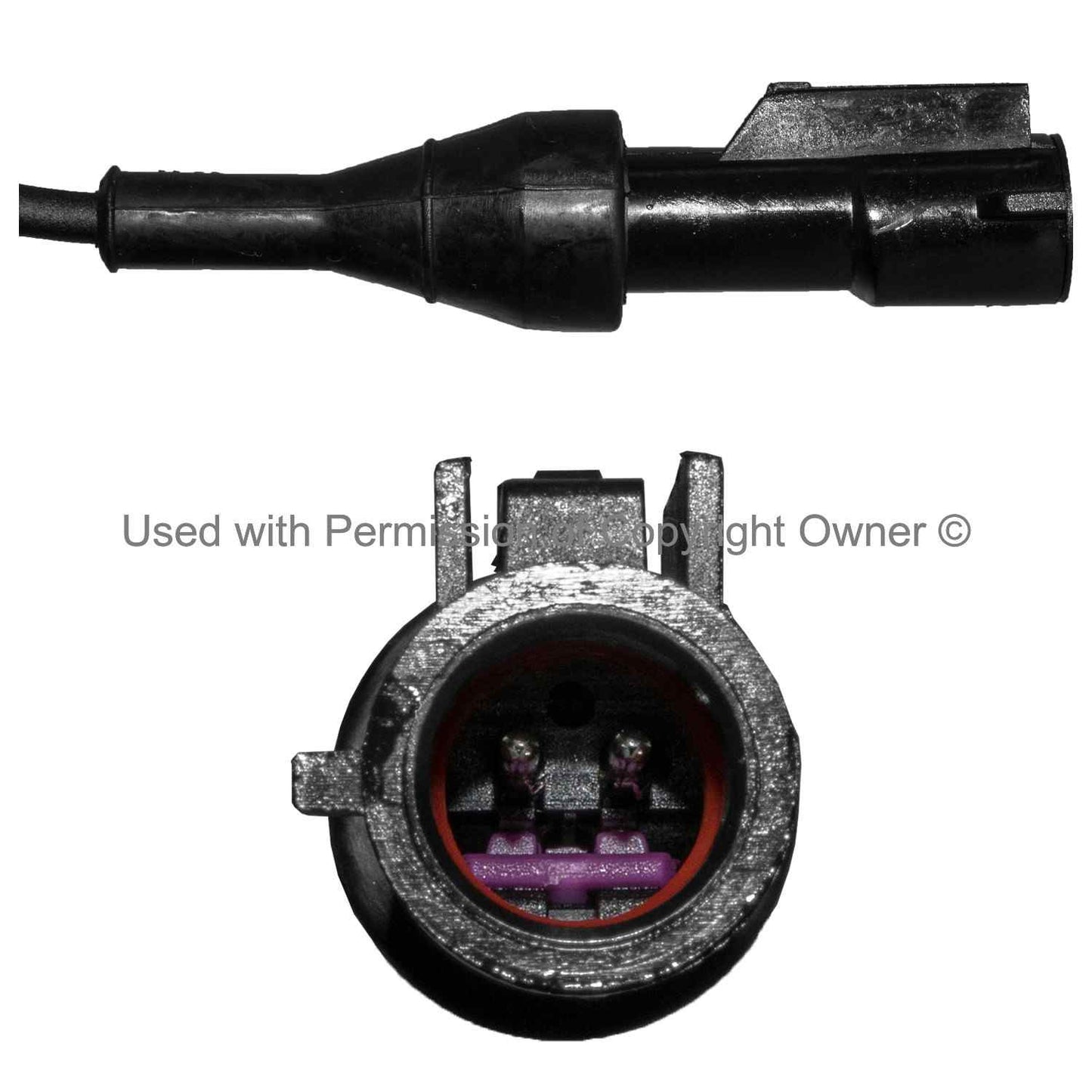 Connector View of Front Wheel Bearing and Hub Assembly MPA WH515083