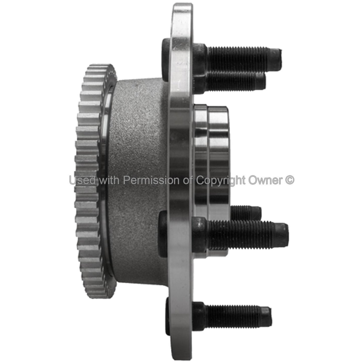 Side View of Front Wheel Bearing and Hub Assembly MPA WH515084