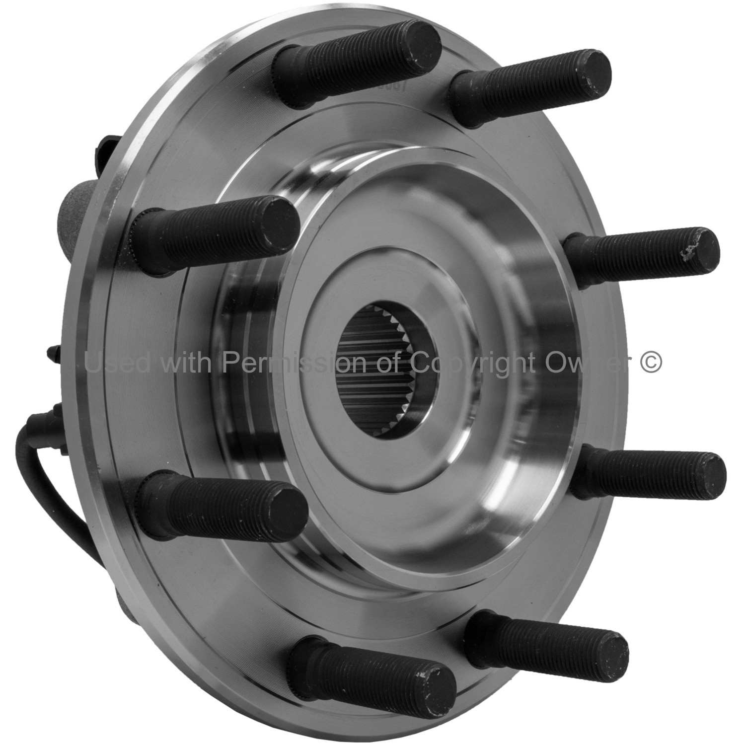 Angle View of Front Wheel Bearing and Hub Assembly MPA WH515087