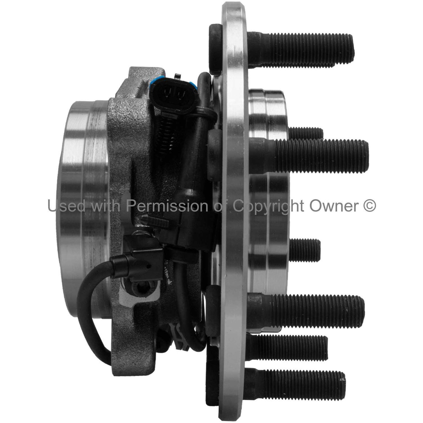 Side View of Front Wheel Bearing and Hub Assembly MPA WH515087