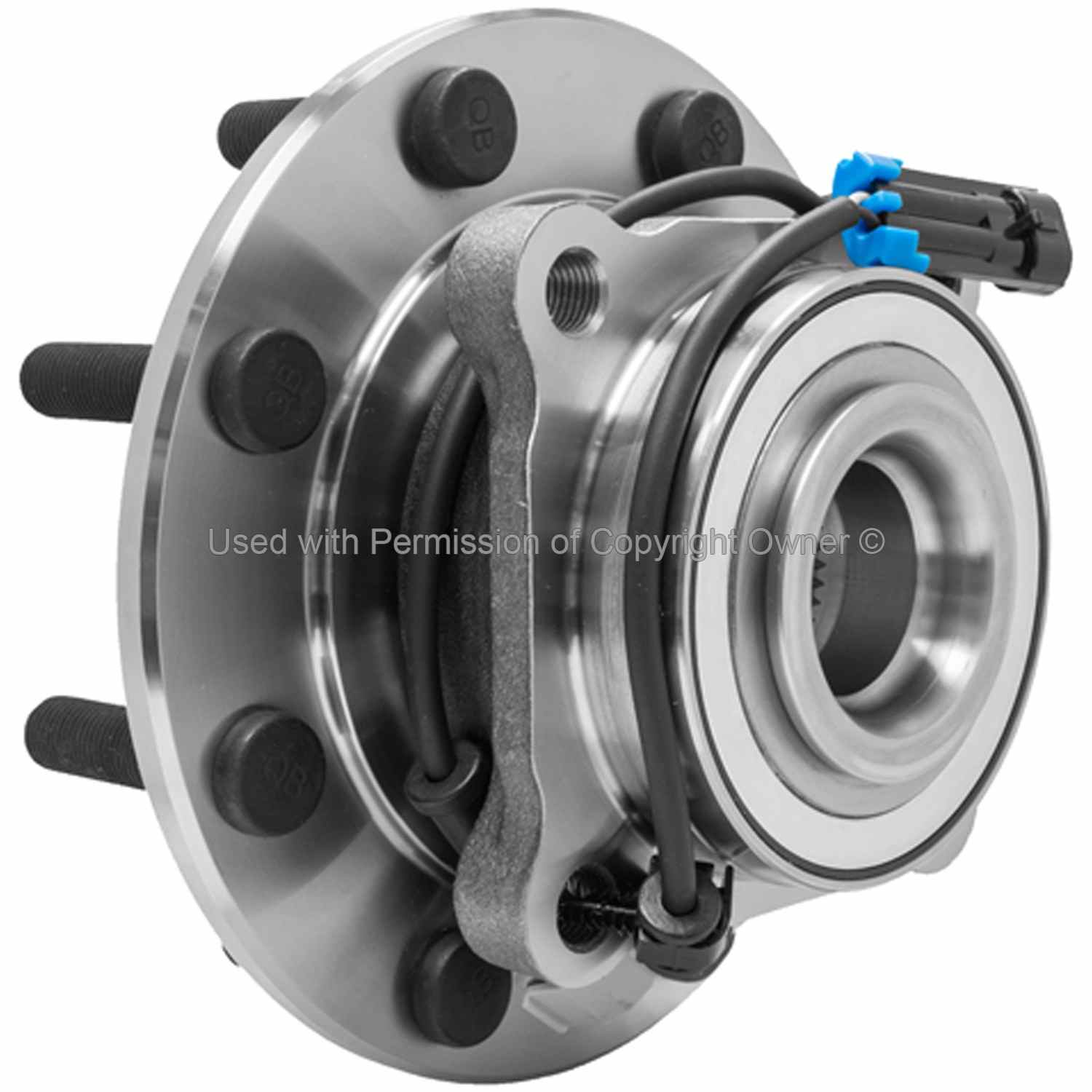 Back View of Front Wheel Bearing and Hub Assembly MPA WH515088