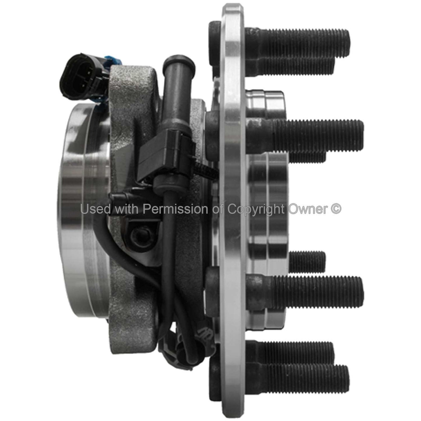 Side View of Front Wheel Bearing and Hub Assembly MPA WH515088