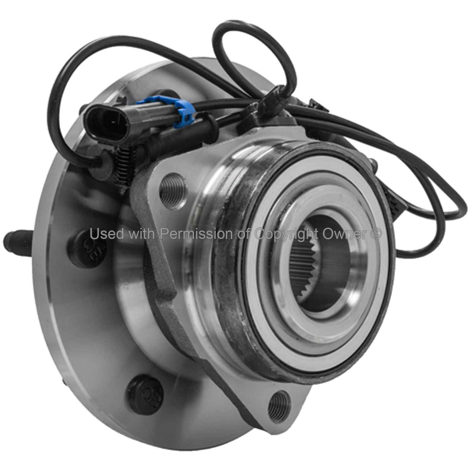 Back View of Front Wheel Bearing and Hub Assembly MPA WH515093