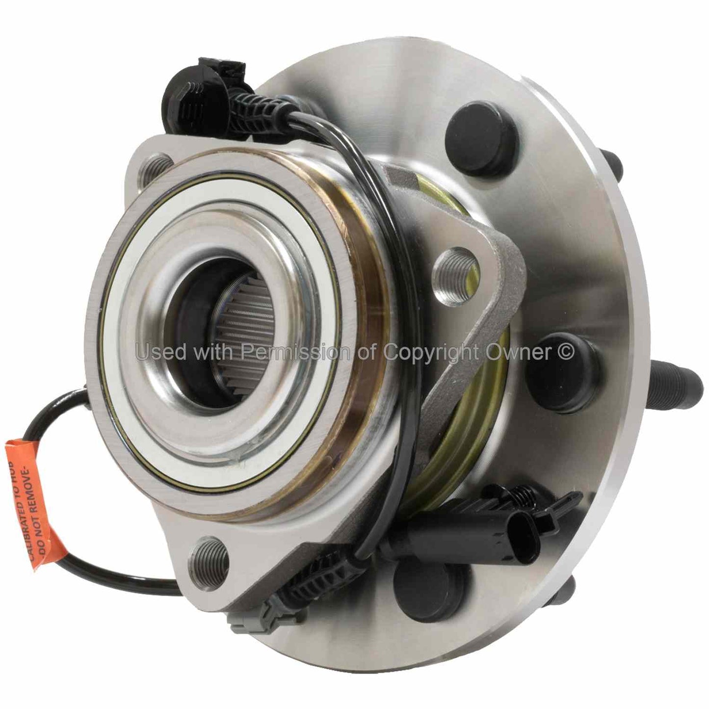 Back View of Front Wheel Bearing and Hub Assembly MPA WH515096