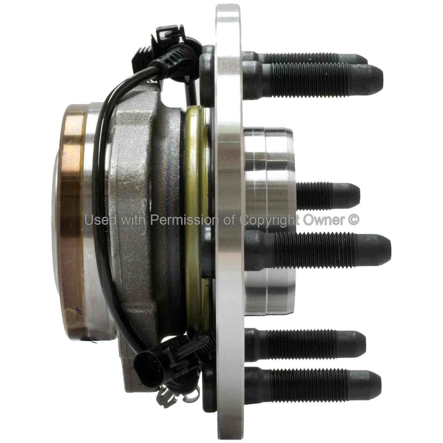 Side View of Front Wheel Bearing and Hub Assembly MPA WH515096