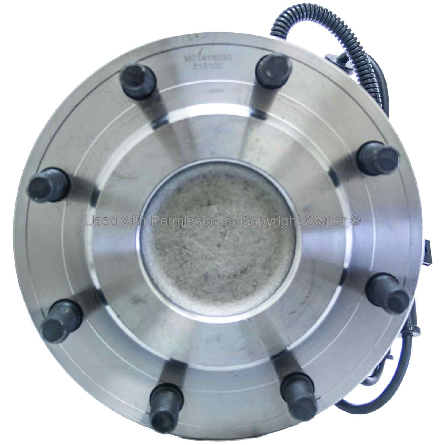 Front View of Front Wheel Bearing and Hub Assembly MPA WH515100