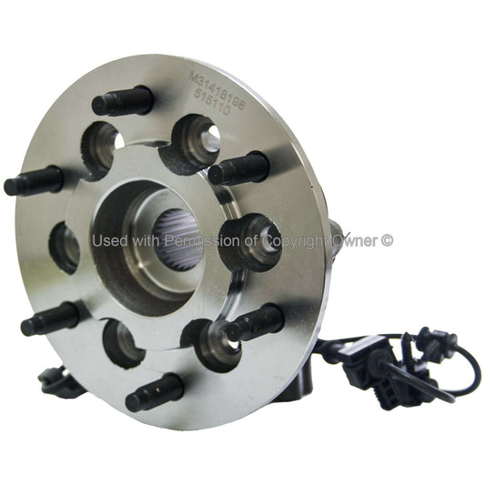 Angle View of Front Left Wheel Bearing and Hub Assembly MPA WH515110